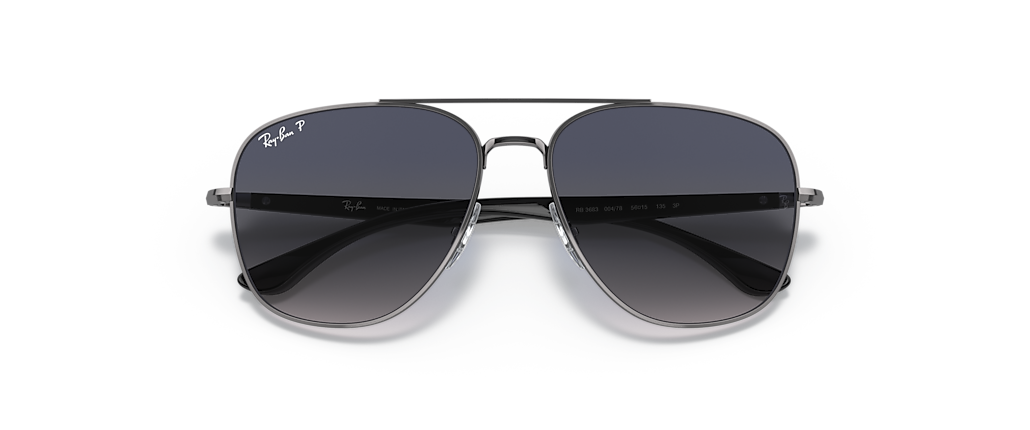 Ray-Ban RB3683 Gunmetal Sunglasses