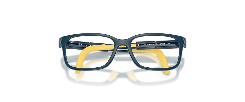 Ray-Ban RBA1980 RBa1980 Optics Kids Bio-Based Blue & Yellow Frames