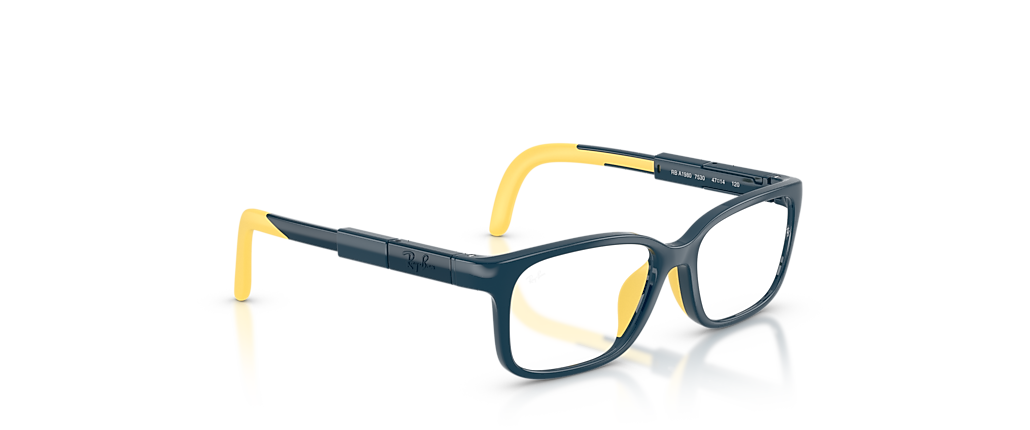 Ray-Ban RBA1980 RBa1980 Optics Kids Bio-Based Blue & Yellow Frames