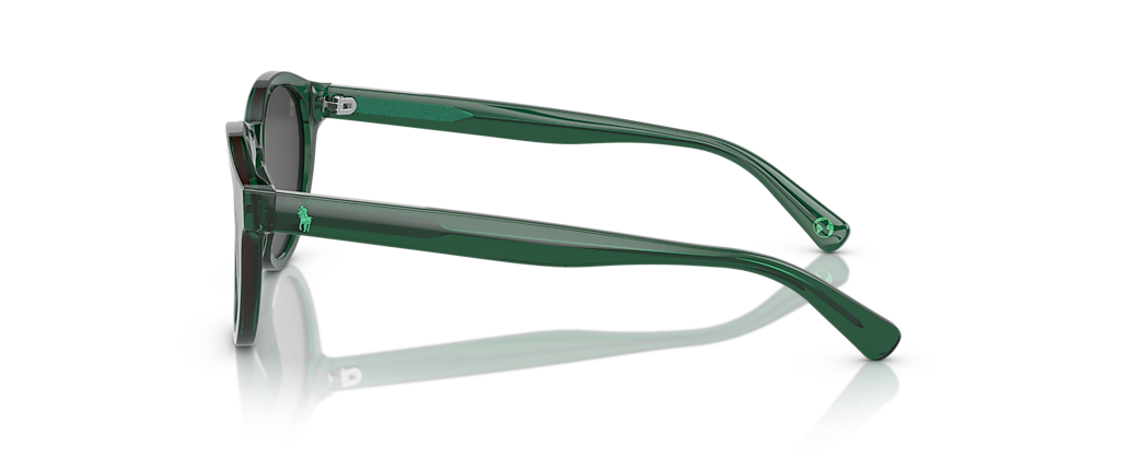 Polo Ralph Lauren PH4192 Shiny Transparent Green Sunglasses