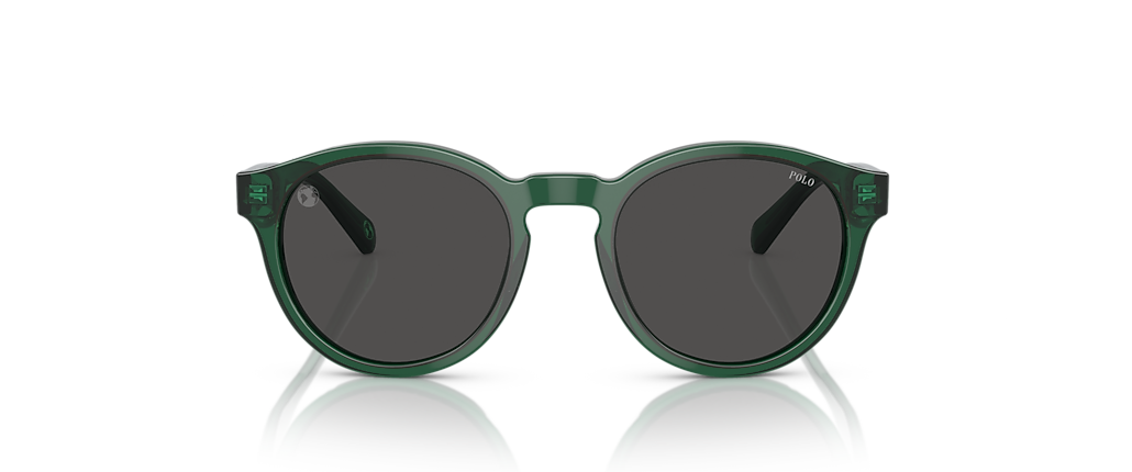 Polo Ralph Lauren PH4192 Shiny Transparent Green Sunglasses