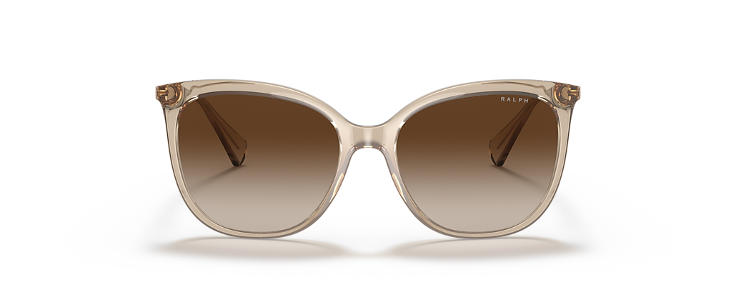 Ralph RA5248 Shiny Transparent Brown Sunglasses