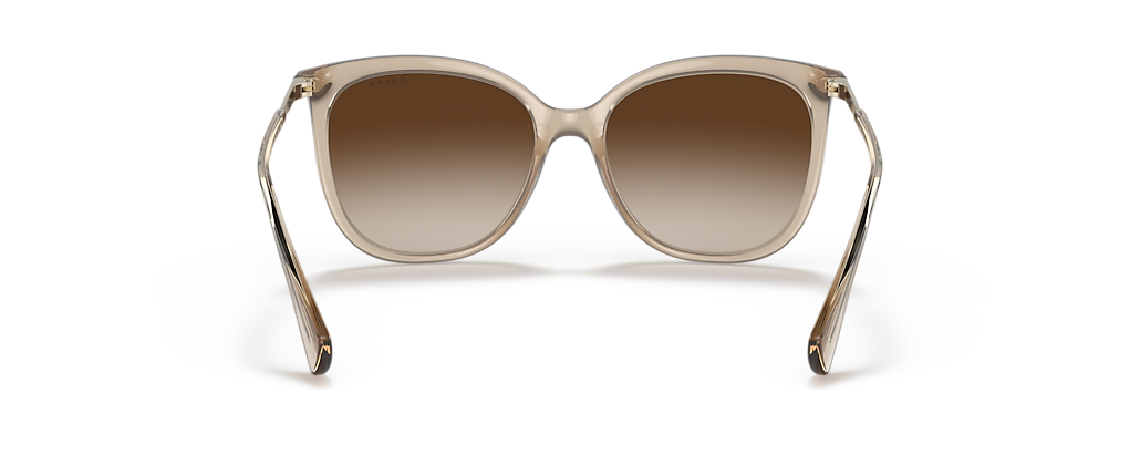 Ralph RA5248 Shiny Transparent Brown Sunglasses