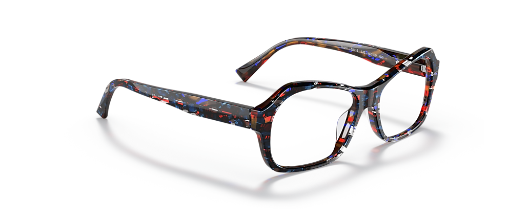 Alain Mikli A03139 Dupre Red Havana Blue Frames
