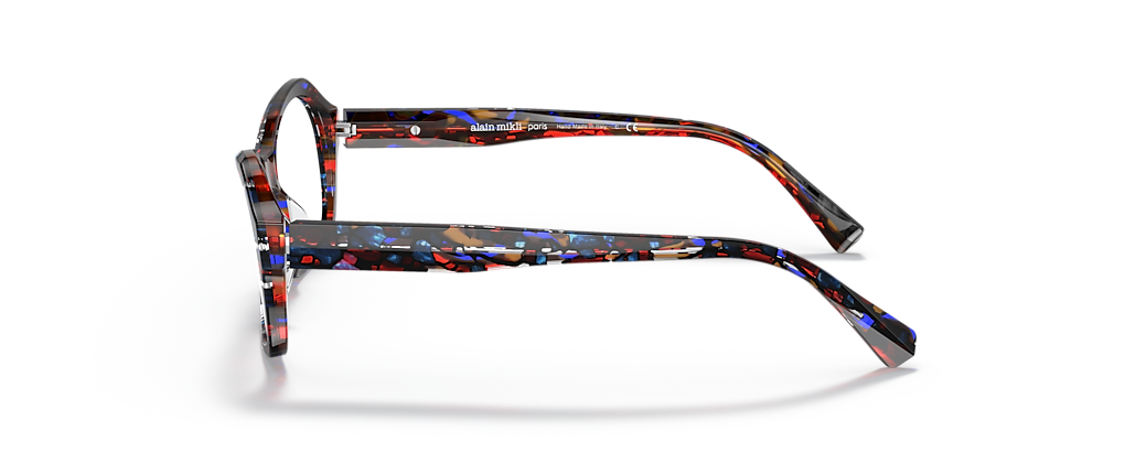 Alain Mikli A03139 Dupre Red Havana Blue Frames