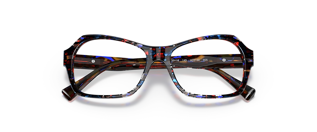Alain Mikli A03139 Dupre Red Havana Blue Frames