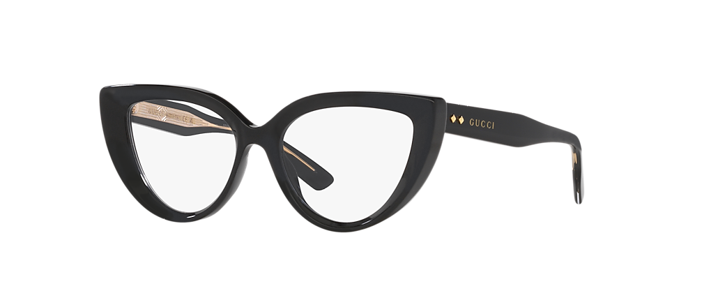 GUCCI キャットアイフレムメカネ GG1530O 002 Gucci™ GG1530O Cat-Eye Eyeglasses | EyeOns.com