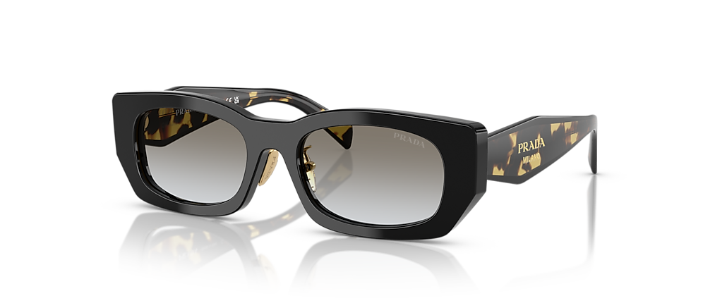 Prada PR B05SF Black Sunglasses