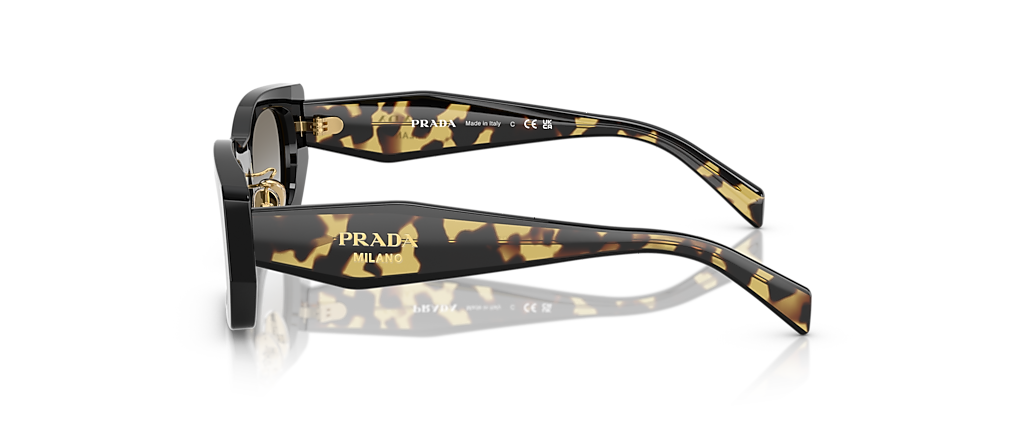 Prada PR B05SF Black Sunglasses