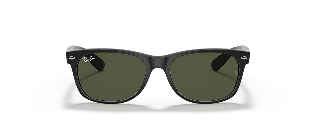 Ray-Ban RB2132 New Wayfarer Classic Rubber Black Sunglasses Ray-Ban RB2132 New Wayfarer Classic Rubber Black Sunglasses