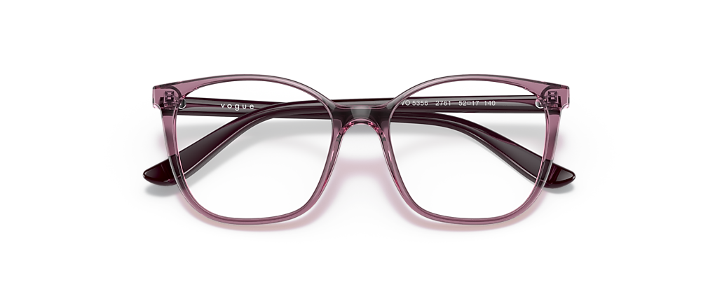 Vogue Eyewear VO5356 Transparent Purple Frames Vogue Eyewear VO5356 Transparent Purple Frames