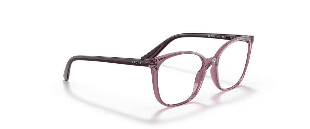 Vogue Eyewear VO5356 Transparent Purple Frames Vogue Eyewear VO5356 Transparent Purple Frames