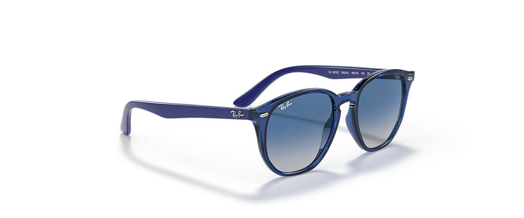 Ray-Ban RB9070S Kids Transparent Blue Sunglasses