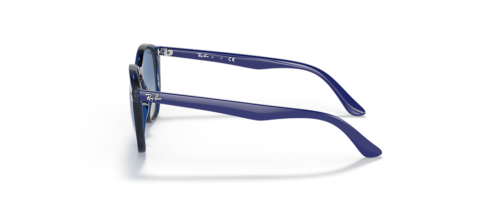 Ray-Ban RB9070S Kids Transparent Blue Sunglasses