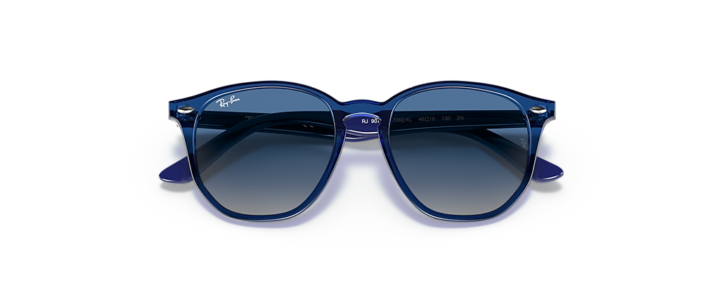 Ray-Ban RB9070S Kids Transparent Blue Sunglasses