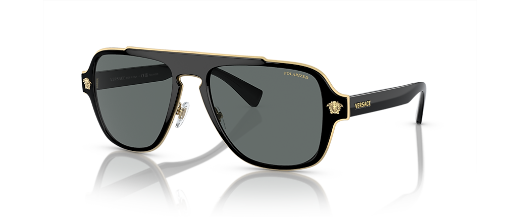 Versace VE2199 Black Sunglasses Versace VE2199 Black Sunglasses