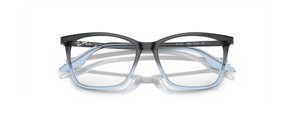 Ray-Ban RB5422 Optics Blue & Light Blue Frames Ray-Ban RB5422 Optics Blue & Light Blue Frames