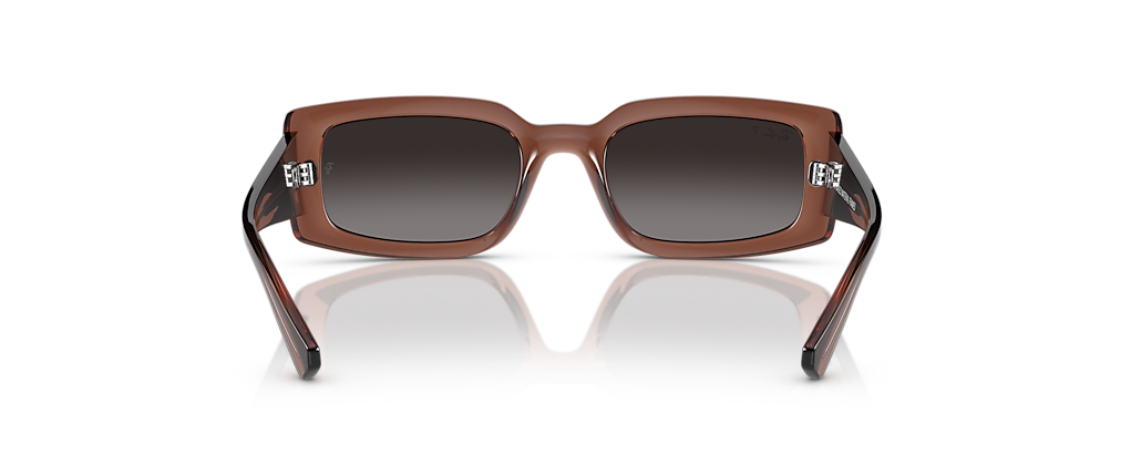 Ray-Ban RB4395 Kiliane Bio-Based Transparent Brown Sunglasses Ray-Ban RB4395 Kiliane Bio-Based Transparent Brown Sunglasses
