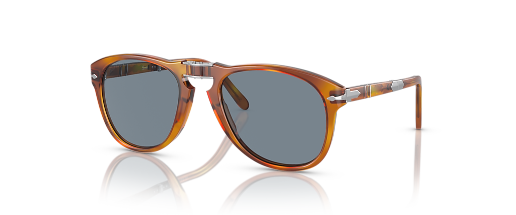 Persol PO0714SM 714SM - Steve McQueen Light Havana Sunglasses