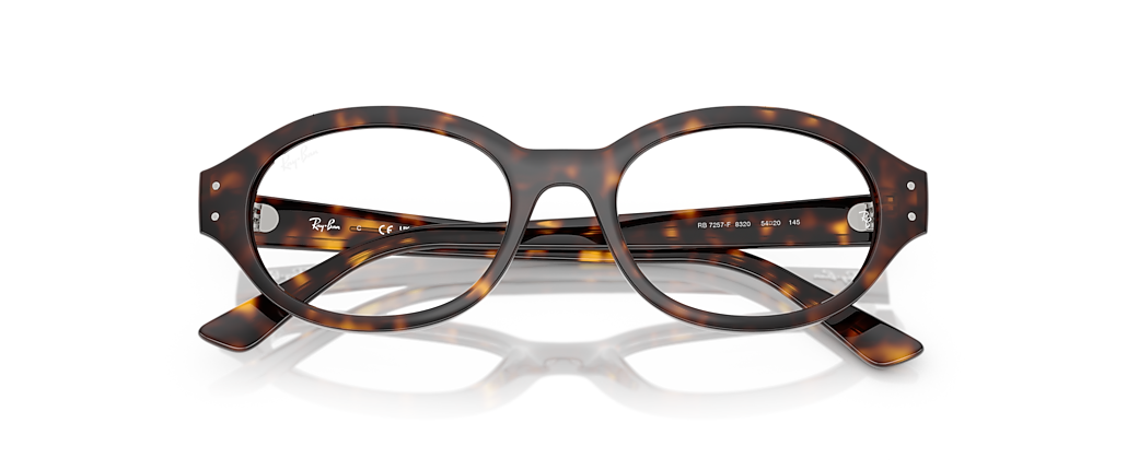 Ray-Ban RB7257F Shilo Optics Bio-Based Havana Frames