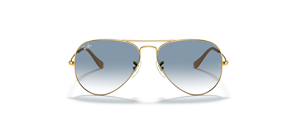 Ray-Ban RB3025 Aviator Gradient Arista Gold Sunglasses Ray-Ban RB3025 Aviator Gradient Arista Gold Sunglasses
