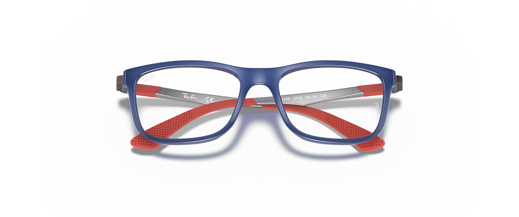 Ray-Ban RB1549 Optics Kids Transparent Blue Frames