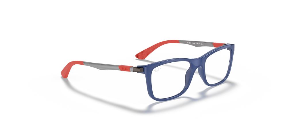 Ray-Ban RB1549 Optics Kids Transparent Blue Frames