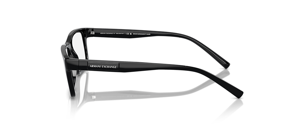 Armani Exchange AX3115 Shiny Black Frames