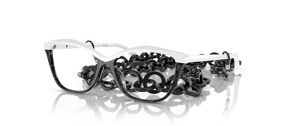 Alain Mikli A03154 Cleophee 2 Noir Mikli/White Frames Alain Mikli A03154 Cleophee 2 Noir Mikli/White Frames