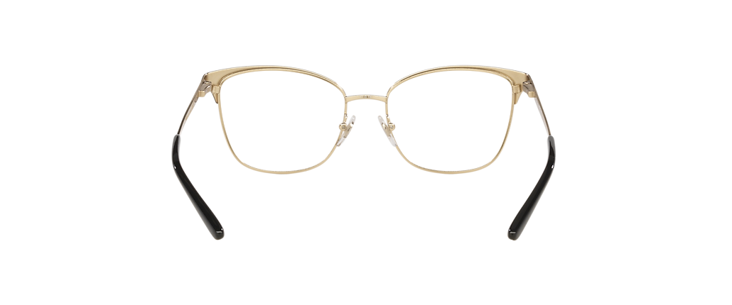 OPSM OP1010 Shiny Pale Gold/Black Ciliary Frames