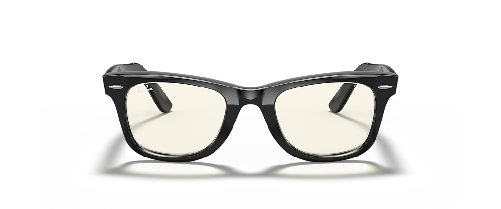 Ray-Ban RB2140 Wayfarer Clear Evolve Black Sunglasses