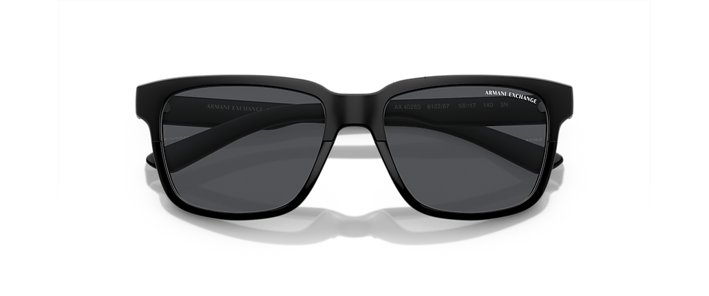 Armani Exchange AX4026S Matte & Shiny Black Sunglasses