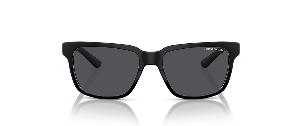 Armani Exchange AX4026S Matte & Shiny Black Sunglasses