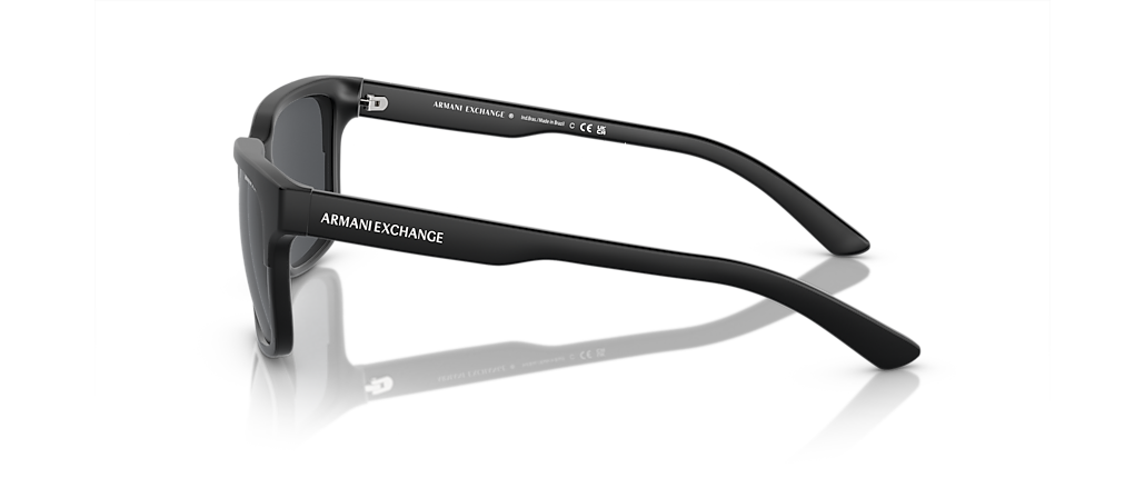 Armani Exchange AX4026S Matte & Shiny Black Sunglasses