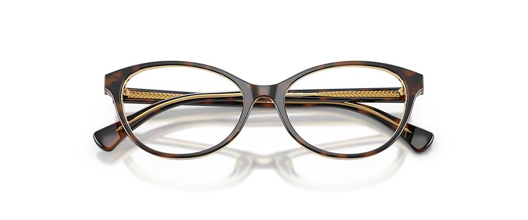 Ralph RA7186U Transparent Dark Tortoise Frames