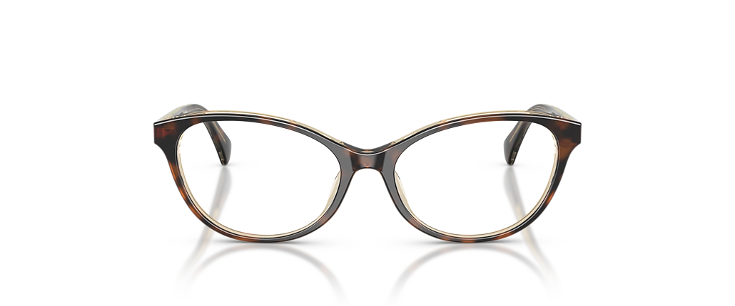 Ralph RA7186U Transparent Dark Tortoise Frames