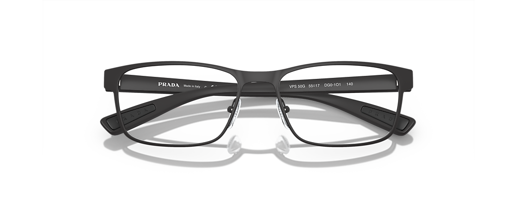 Prada Linea Rossa PS 50GV Lifestyle Rubber Black Frames