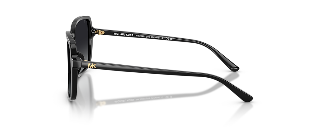 Michael Kors MK2098U Isle Of Palms Black Sunglasses Michael Kors MK2098U Isle Of Palms Black Sunglasses