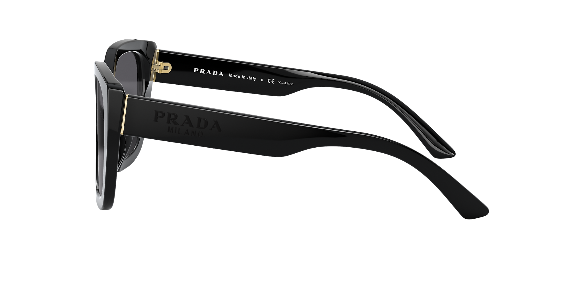 【PRADA】モカシン ブラック 24〜24.5cm相当 PRADA】モカシン ブラック 24〜24.5cm相当