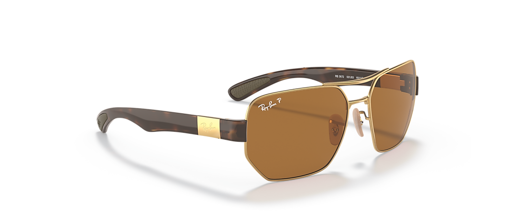 Ray-Ban RB3672 Arista Gold Sunglasses Ray-Ban RB3672 Arista Gold Sunglasses