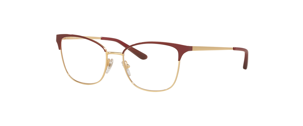OPSM OP1010 Shiny Gold/Red Ciliary Frames