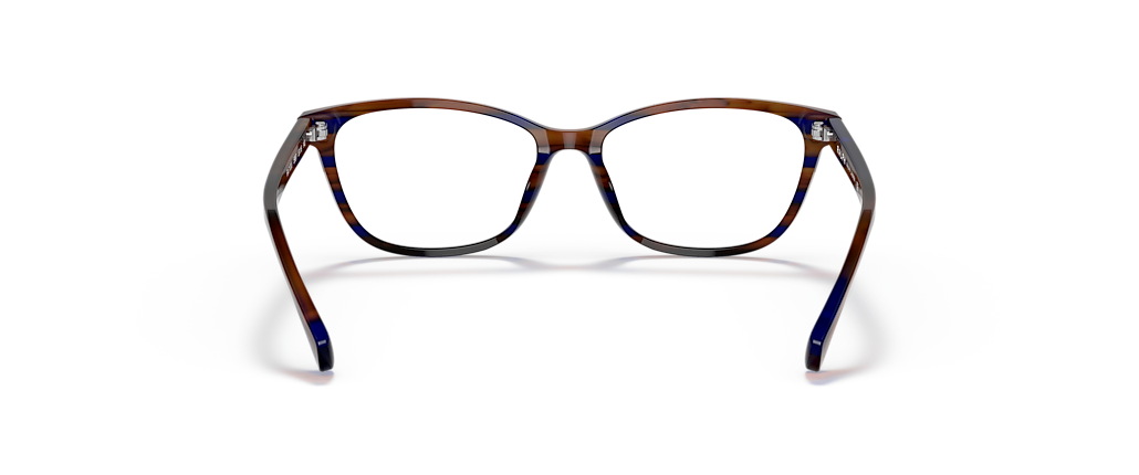 Ralph RA7133U Striped Brown Blue Frames