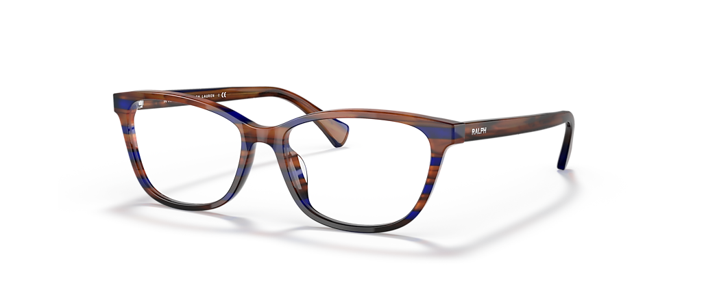Ralph RA7133U Striped Brown Blue Frames
