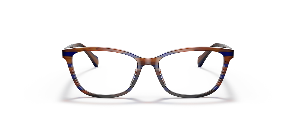 Ralph RA7133U Striped Brown Blue Frames
