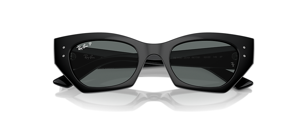 Ray-Ban RB4430 Zena Bio-Based Black Sunglasses Ray-Ban RB4430 Zena Bio-Based Black Sunglasses