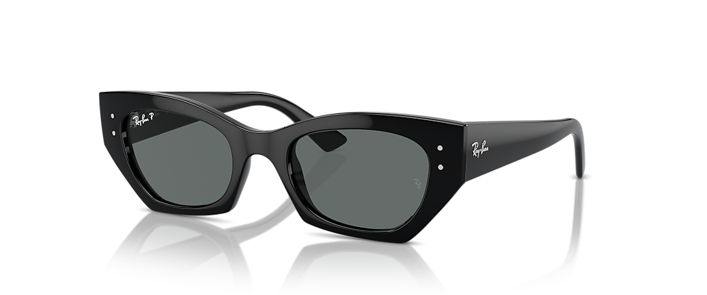 Ray-Ban RB4430 Zena Bio-Based Black Sunglasses Ray-Ban RB4430 Zena Bio-Based Black Sunglasses