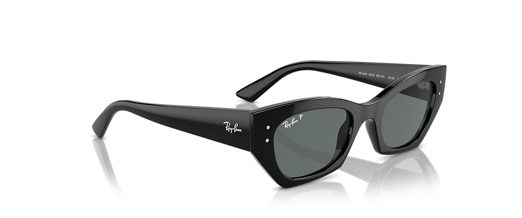 Ray-Ban RB4430 Zena Bio-Based Black Sunglasses Ray-Ban RB4430 Zena Bio-Based Black Sunglasses