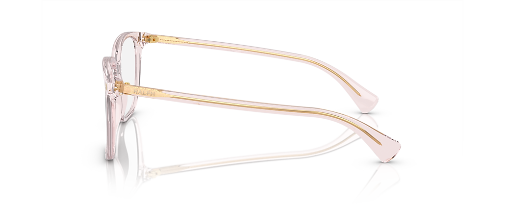 Ralph RA7147 Shiny Transparent Rose Frames Ralph RA7147 Shiny Transparent Rose Frames