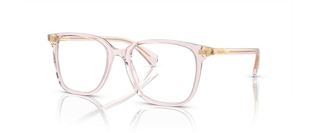 Ralph RA7147 Shiny Transparent Rose Frames Ralph RA7147 Shiny Transparent Rose Frames