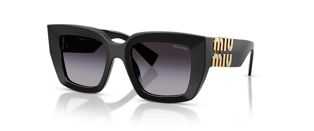 Miu Miu MU B05SF Black Sunglasses